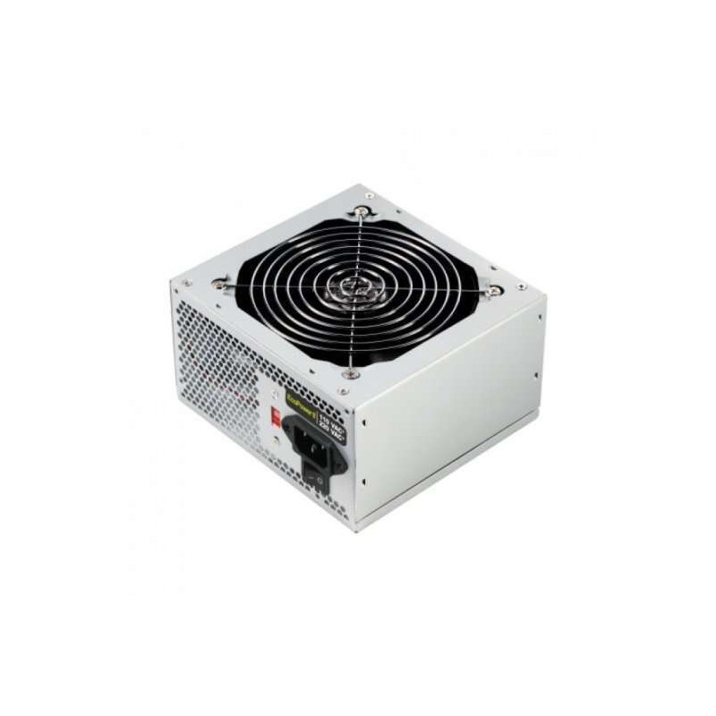 Fonte de alimentação Tooq Ecopower II 500W ATX 1.3 12V - Ventilador silencioso de 120 mm