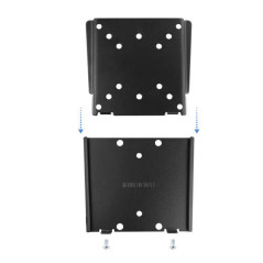 Tooq Soporte Fijo de Pared para Monitor de 13"-27" - Peso Max 30Kg - VESA 100X100mm