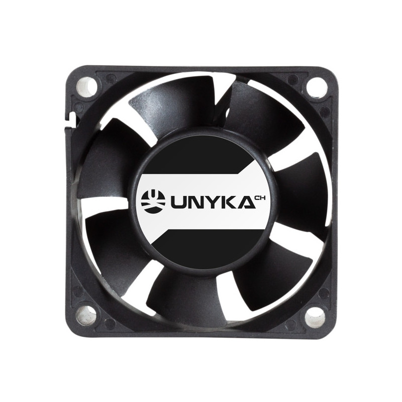 Ventilador de servidor Unykach 60mm Dual Ball - Velocidade máxima 3000 rpm