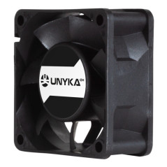 Ventilador de servidor Unykach 60mm Dual Ball - Velocidade máxima 3000 rpm