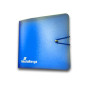 Pochette CD pour 12 disques bleu