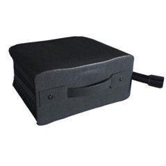 CD-Tasche aus Leder für 400 Discs