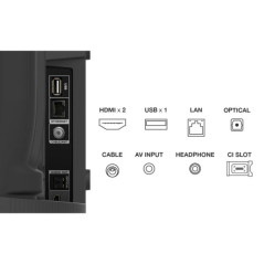 TCL S54 40" LED Full HD HDR10 smart TV, Wi-Fi and Bluetooth