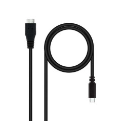 Cable USB 3.0 USB-C Macho a MicroUSB-B Macho 1m