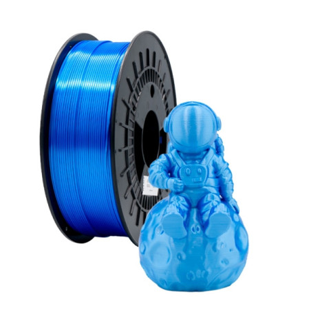 Filamento 3D PLA SILK - Diametro 1.75mm - Bobina 1kg - Color Azul