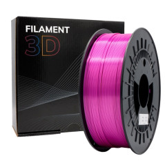 Filamento 3D PLA SILK - Diametro 1.75mm - Bobina 1kg - Color Rosa