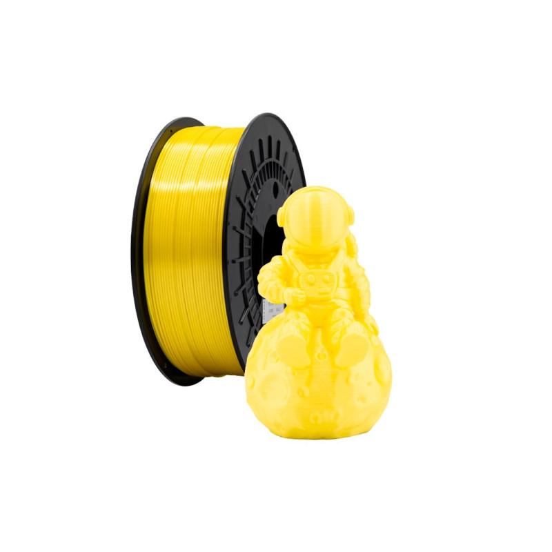 Filamento 3D PLA SILK - Diametro 1.75mm - Bobina 1kg - Cor Amarelo