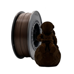 Filamento 3D PLA - Diametro 1.75mm - Bobina 1kg - Color Ebano