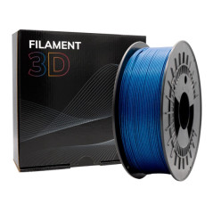 Filamento 3D PLA GLITTER - Diametro 1.75mm - Bobina 1kg - Color Azul