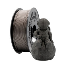 Filamento 3D PLA GLITTER - Diametro 1.75mm - Bobina 1kg - Cor Preto