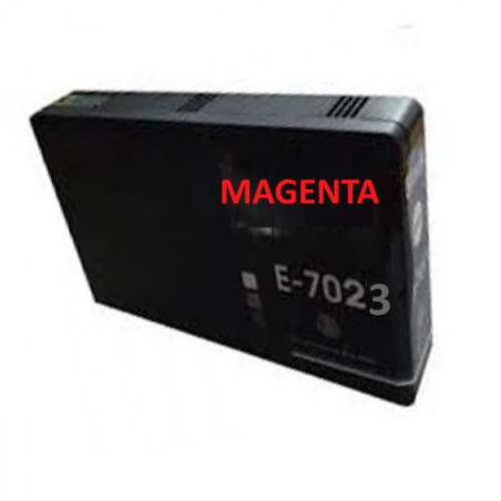 Cartouche d'encre compatible Epson T7023 Magenta | DVDi.es