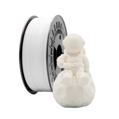 Filamento 3D PLA MATE - Diametro 1.75mm - Bobina 1kg - Color Blanco