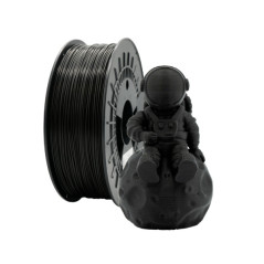 Filamento 3D PLA MATE - Diametro 1.75mm - Bobina 1kg - Cor Preto