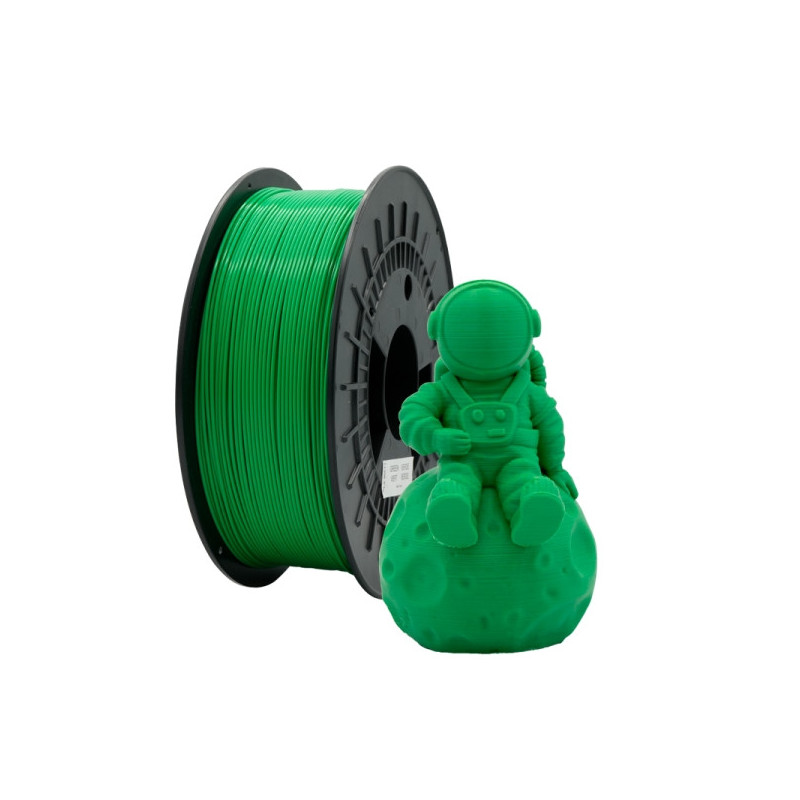 Filamento 3D PLA MATE - Diametro 1.75mm - Bobina 1kg - Color Verde