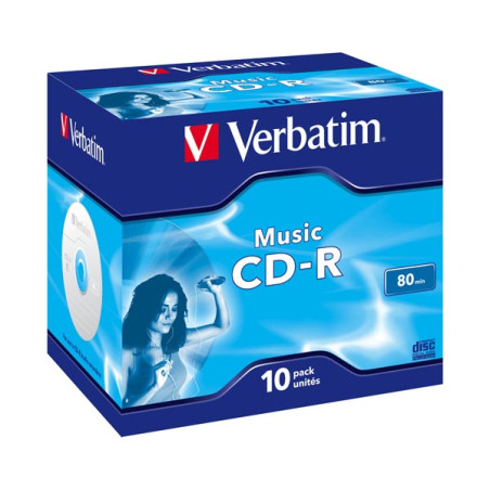 Verbatim Audio CD-R – Jewelcase 10 Stk. | DVDi.es