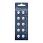 MediaRange Piles bouton alcalines AG10|LR54 1,5V, pack 10 MediaRange Piles bouton alcalines AG10|LR54 1,5V, pack 10