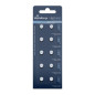 MediaRange Piles bouton alcalines AG1|LR621 1,5V, pack 10