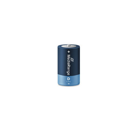  Pilhas Alcalinas Premium Mono D|LR20|1.5V, Pack 2 Unidades MEDIARANGE