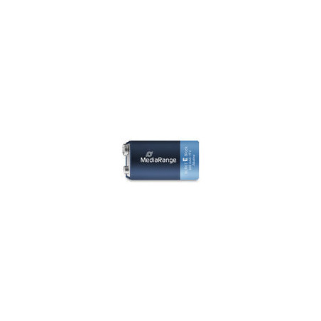  Pilhas Alcalinas Premium E-Block|6LR61|9V, 1 Unidades MEDIARANGE