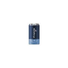 E-Block|6LR61|9V, Pila de Boton Alcalina MediaRange 1 uds