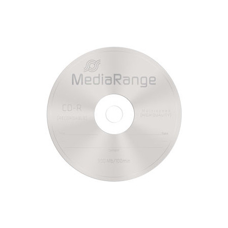 MediaRange CD-R 100min - 900MB 48x, Tarrina 25