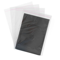 Buste trasparenti per custodie DVD da 14mm, pack 100