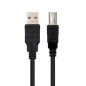 USB-A 2.0 Kabel, männlich zu USB-B, männlich, 1,80 m USB-A 2.0 Kabel, männlich zu USB-B, männlich, 1,80 m