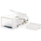 Fichas RJ45 Cat.6 UTP 8 fios (NANOCable) - 10 unidades
