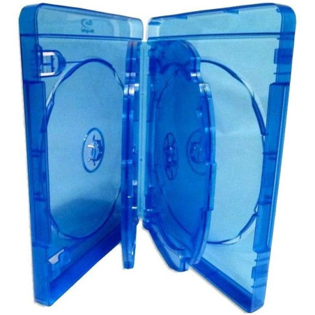 BluRay Box for 6 Discos 22mm Azul MediaRange