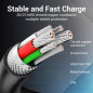 Cable USB-C Macho a USB-C Macho - 1.5m 3A - PD60W Cable USB-C Macho a USB-C Macho - 1.5m 3A - PD60W