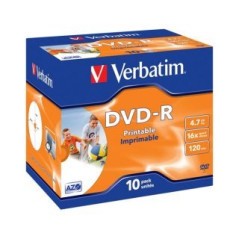 Verbatim DVD-R 4,7 Go 16x imprimable | DVDi.es