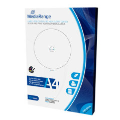 MediaRange Étiquettes pour CD/DVD – lot de 100 | DVDi.es