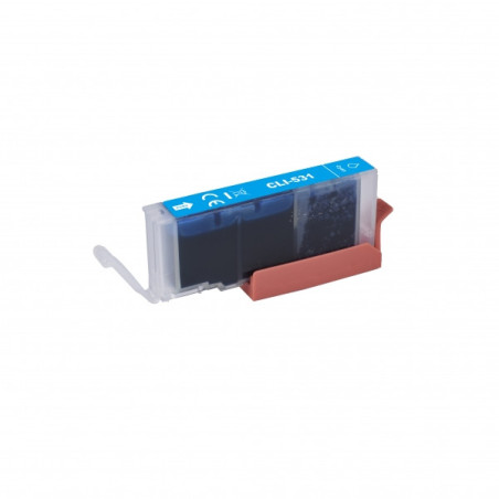 Cartucho de tinta compatible Canon CLI531 Cian | DVDi.es