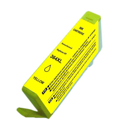 HP 364XL Yellow ( CB325EE ) Ink Compatible