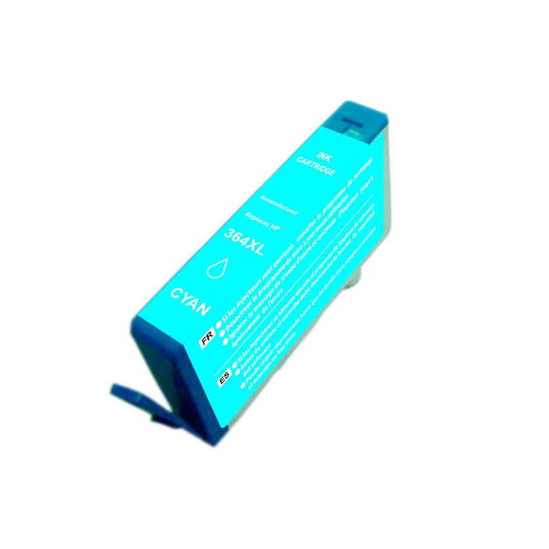 HP 364XL Cyan ( CB323EE ) Tinteiro Compatível HP 364XL Cyan ( CB323EE ) Tinteiro Compatível
