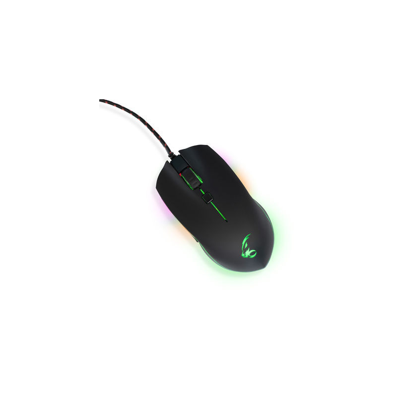 Ratón gaming óptico con cable, 6 botones e iluminación RGB (Serie Gaming de MediaRange) Ratón gaming óptico con cable, 6 botones e iluminación RGB (Serie Gaming de MediaRange)