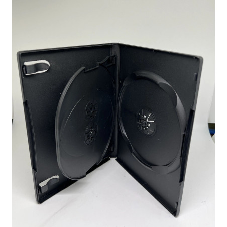 Caixa DVD 3 Discos 14mm Preta MediaRange