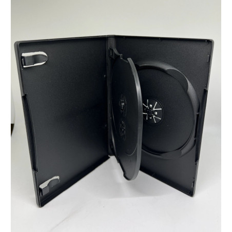 Estuche DVD 3 Discos 14mm negro MediaRange