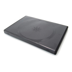 Capa DVD 4 Discos 14mm Preta MediaRange
