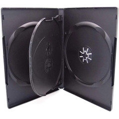 DVD Box 4 Discos 14mm black MediaRange