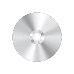 Prof. Line DVD-R 4,7GB 120min 16x, plata, sin imprimir, Wide Sputtered, Shrink 100