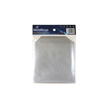 2000 Fundas de plástico individuales MediaRange para CD/DVD