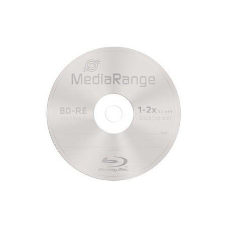 MediaRange Rewritable BD-RE 25GB 2x, cake 10
