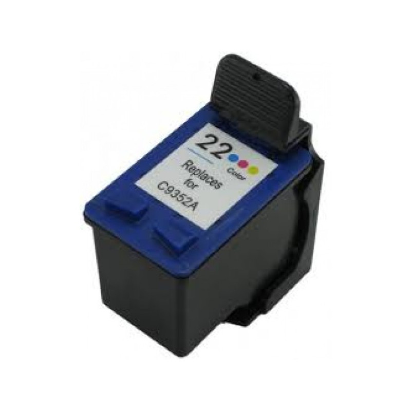 HP 22XL Cartuccia d'inchiostro compatibile tricromia (C9352AE)
