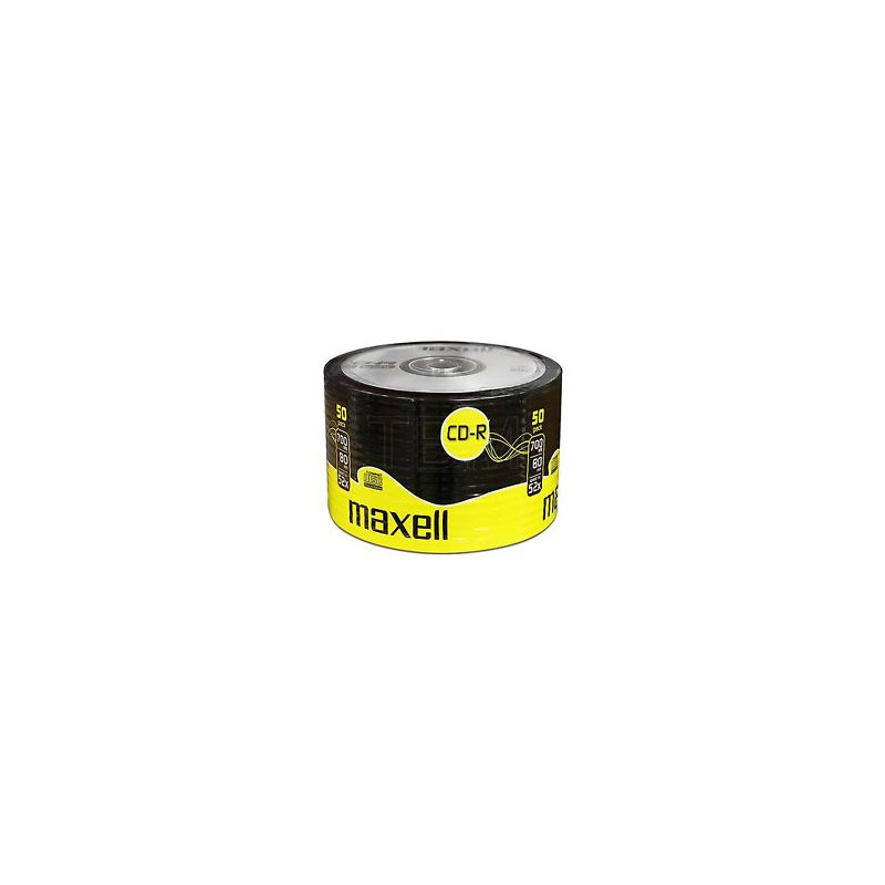 CD-R Maxell 52x 700 Mo/80 min SH, Pack 50