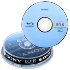 Sony BD-R 25 Go 6x – 10 pcs | DVDi.es