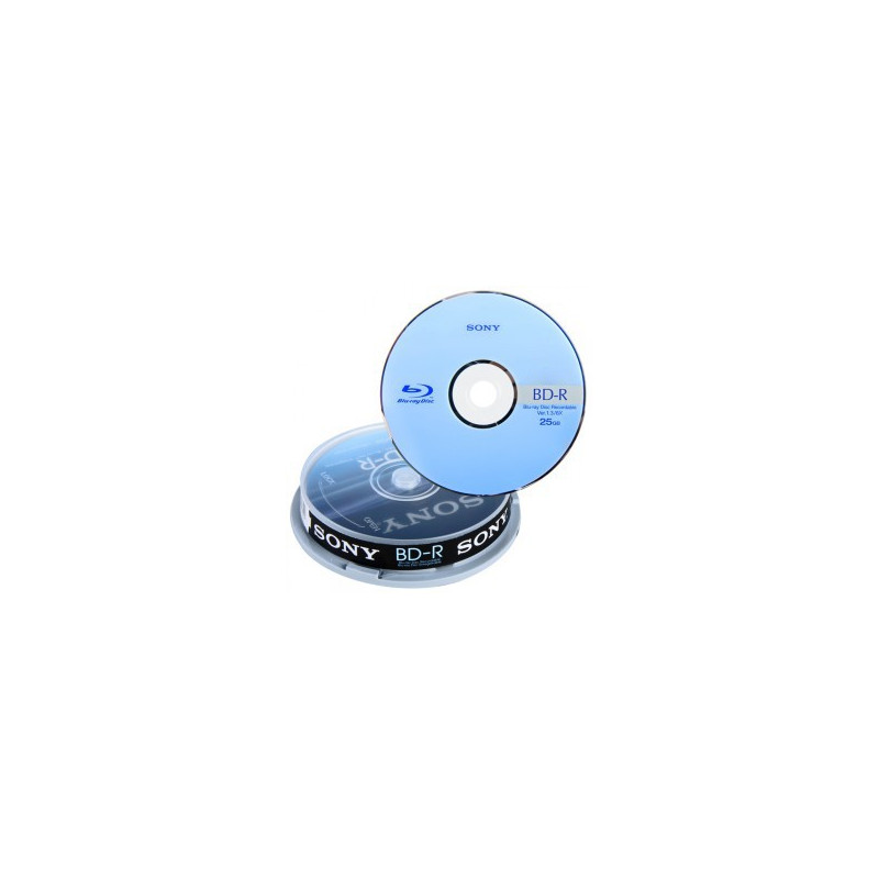 BD-R Sony 25 Go 6X Pack 10