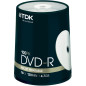 DVD-R TDK 4,7GB 16X Bedruckbar Pack 100