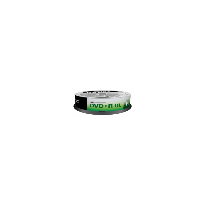 DVD+R Sony 8,5 Go Double couche 8x pack 10