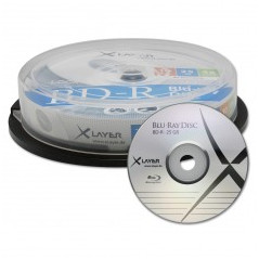 Xlayer BD-R 25 Go 4x – 10 pcs | DVDi.es